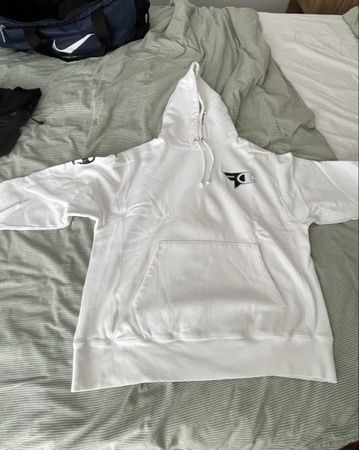 Champion x FaZe Clan Hoodie, Weiss, Grösse L, Neu!