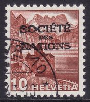Dienstmarke SDN SBK-Nr. 69y (Landschaften 1942-1943)