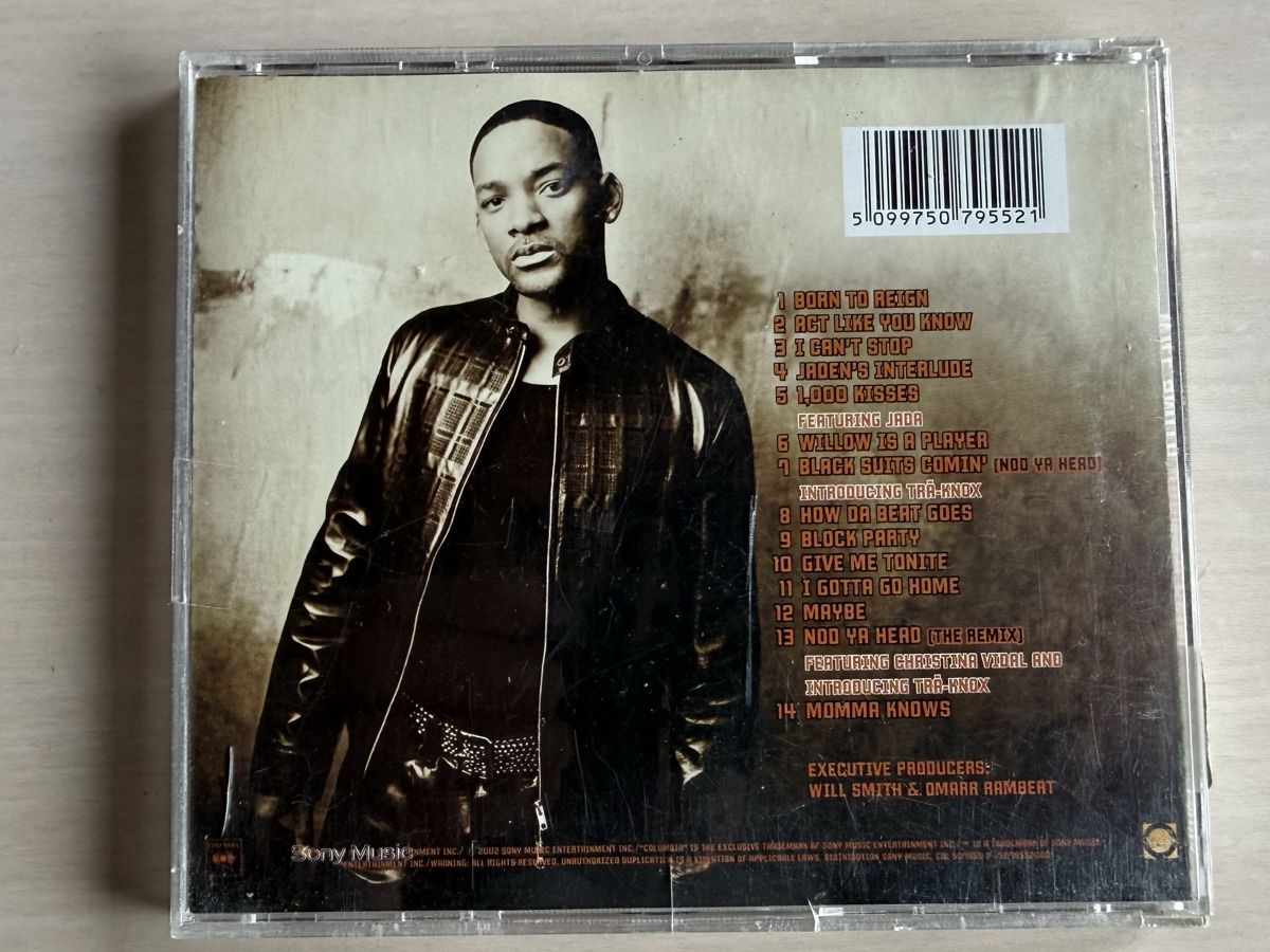 CD: Will Smith - Born To Reign CD Album 2002 – Usato da Oberried Brienz venduto da Chyara 1