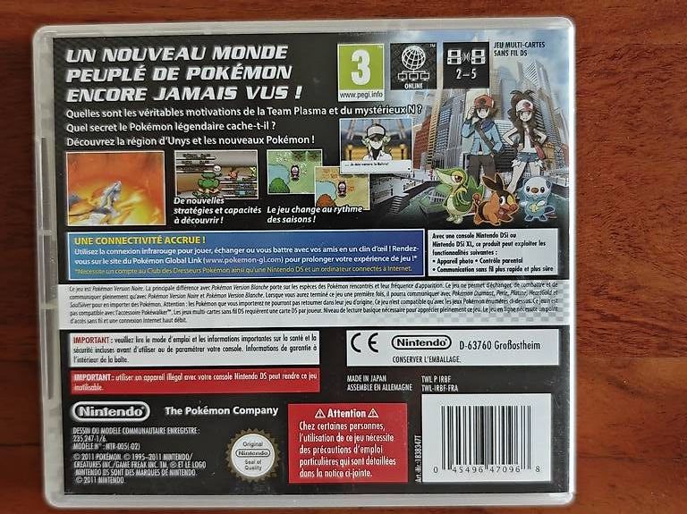 Pokémon Spiele: POKEMON NOIR NINTENDO DS – Gebraucht aus Reconvilier von ste_s68w 2