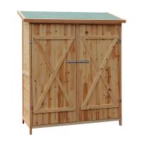 WilTec XXL Holz Gerätehaus