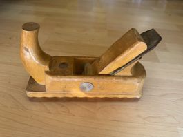 Alter Ulmia Holzhobel / Falzhobel / Simshobel aus Holz 