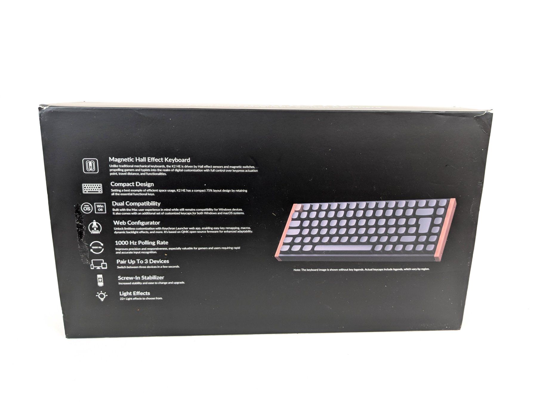 Keychron Tastiere: KEYCHRON K2 HE Tastatur – Nuovo (secondo la descrizione) da Thun venduto da Restwert_Thun 6