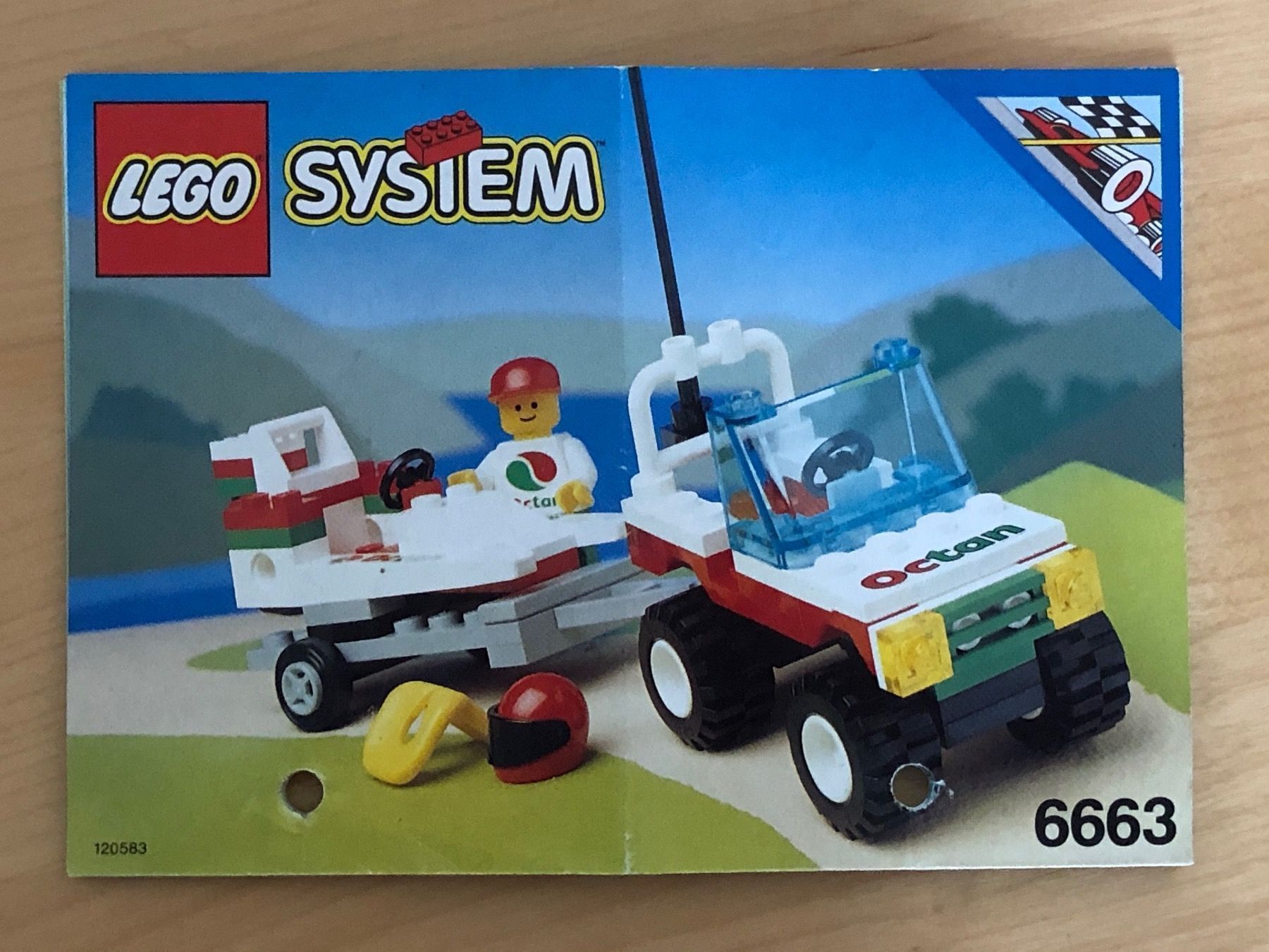 Lego Kit di costruzioni: Lego 6663 Wave Rebel Speedboot Octan Jeep – Usato da Haegendorf venduto da Chruege 6