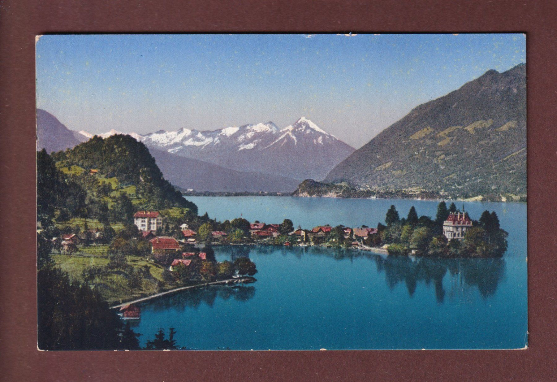 Cartoline postali: ISELTWALD - Niesen – Usato da Pully venduto da nicecards-shop