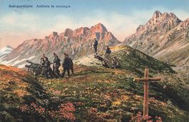 Schweiz – Gebirgsartillerie Militare Militär Militaire