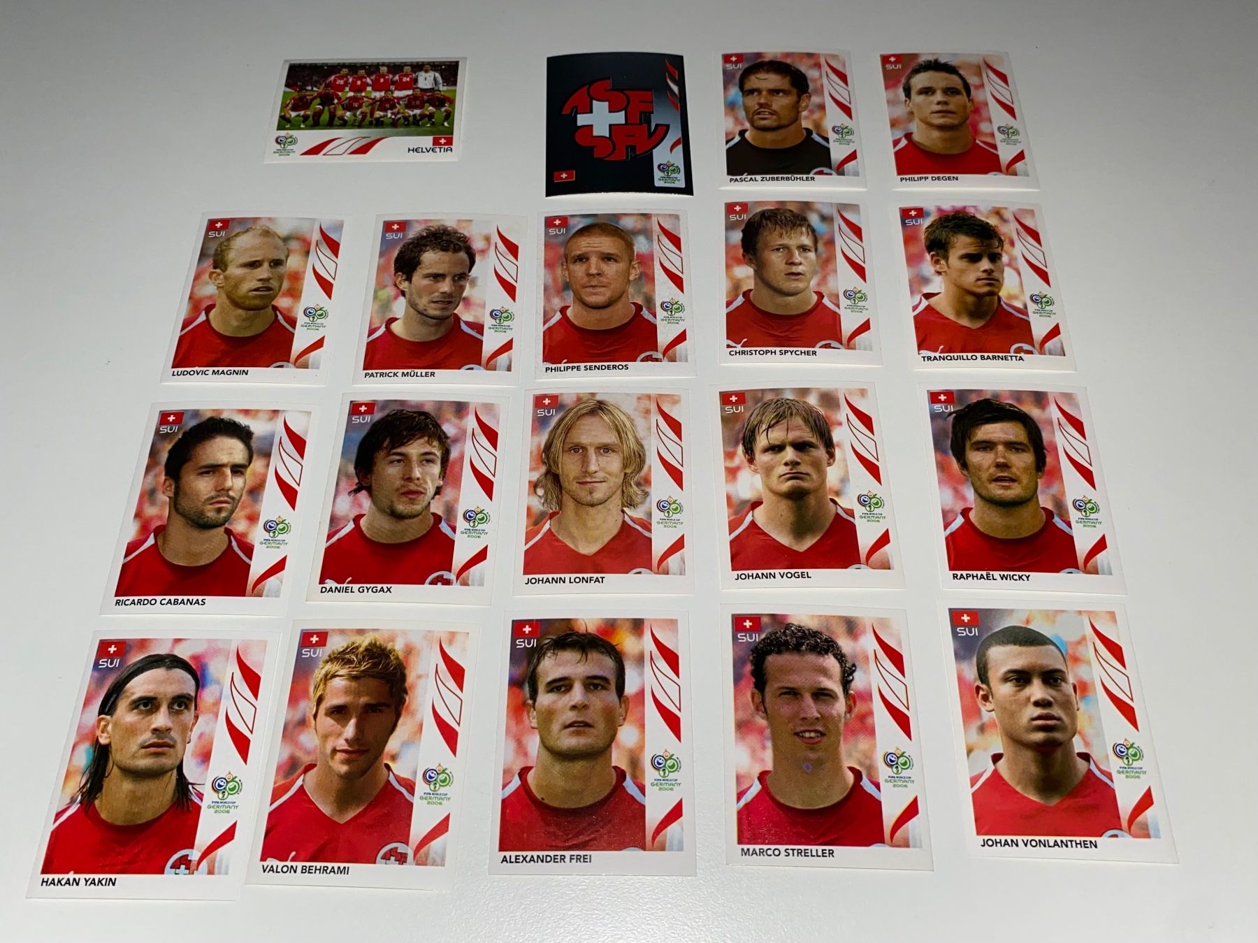 Panini Carte collezionabili: Panini Schweiz komplett WM 2006. Selten. – Usato da Hergiswil LU venduto da FcMalkov