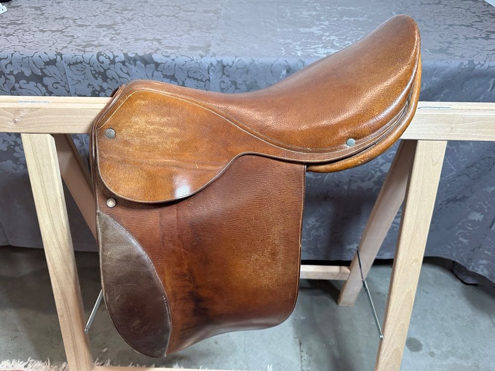 Selle Vélo Ville GRAND LUXE – Cuir Croupon Garanti 109 – Marron, Neuve Sous Emballage