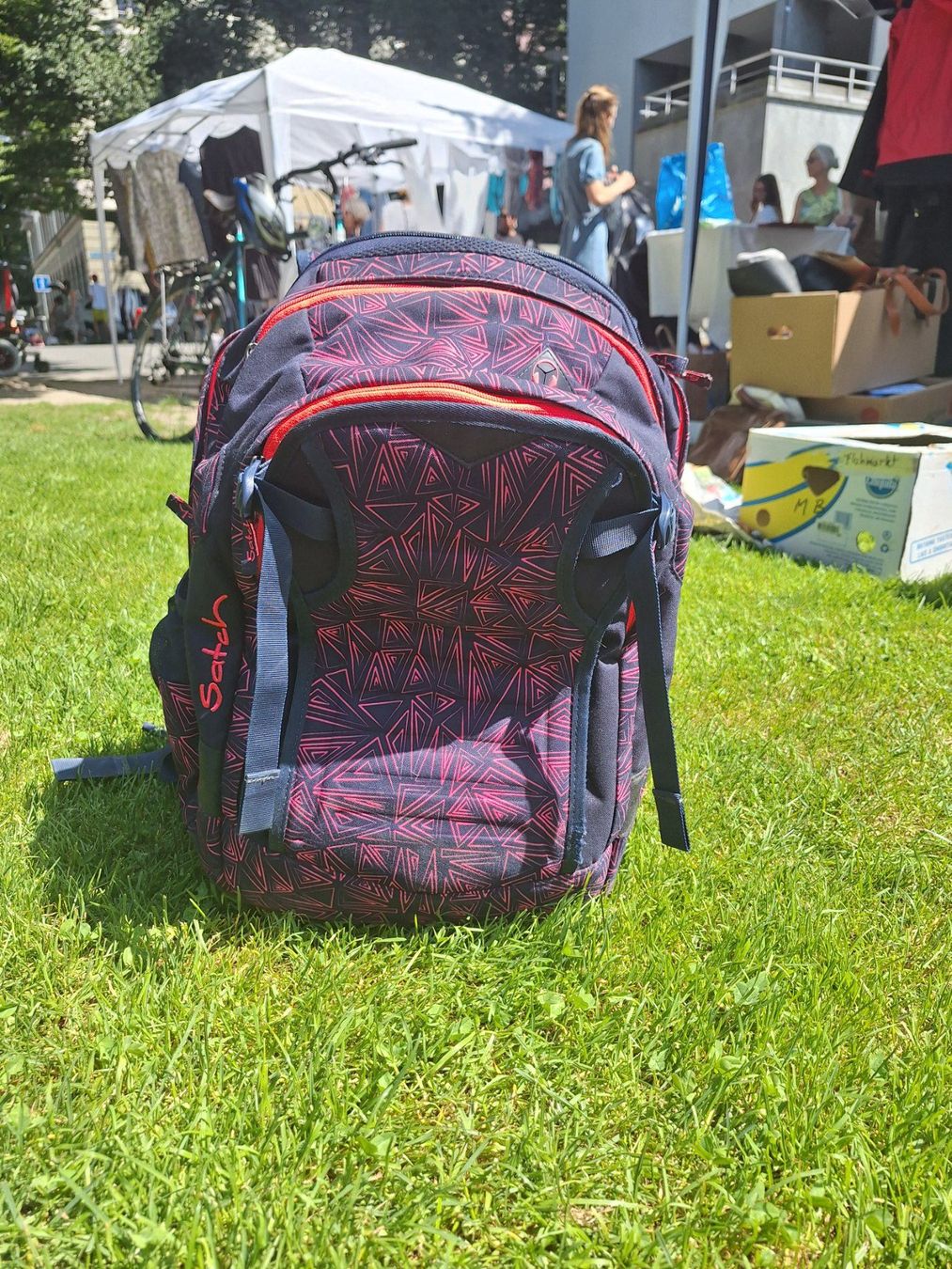 Satch Borse & Zaini: Schultasche SATCH erweiterbar mit Reissverschluss – Usato da Kriens venduto da pilatus030 2