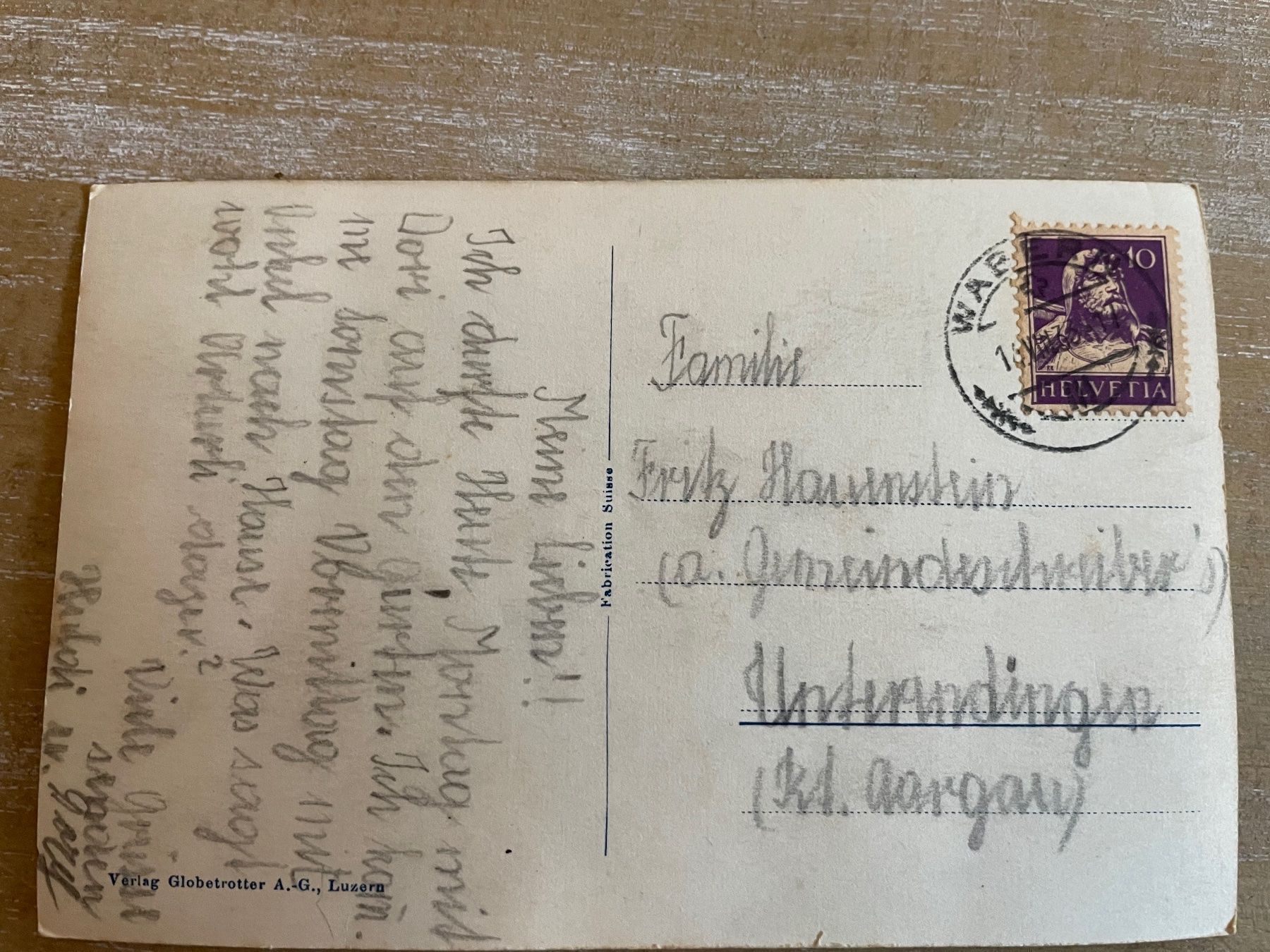 Cartoline postali: Postkarte Bern – Usato da Bern venduto da Dafi7 1