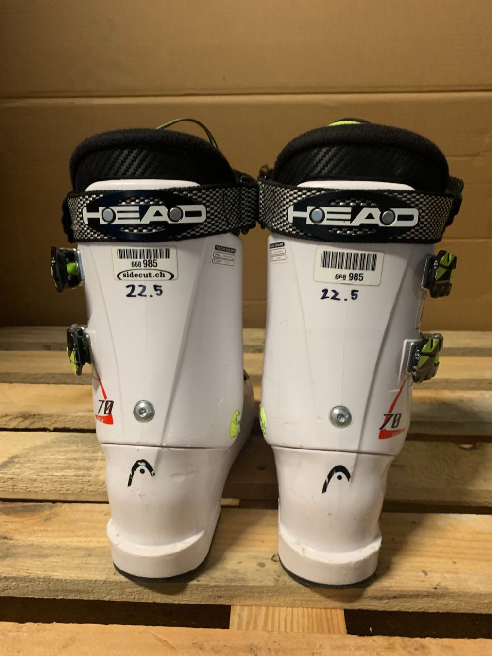 Head Scarpe per ragazzi: Skischuhe, HEAD Rapto 70, Grösse 35.5 – Usato da Schwarzsee venduto da Sidecut 1