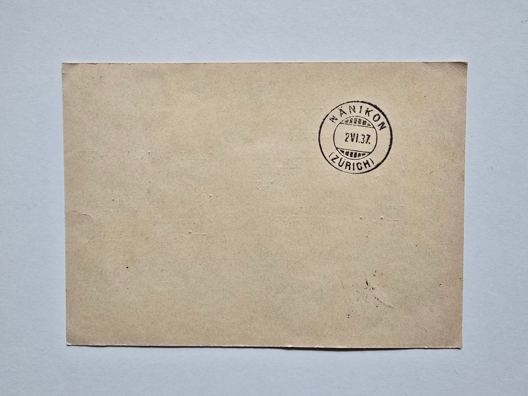 Tutti i francobolli: Schöne Postkarte Nachnahme 1937 – Usato da Dättlikon venduto da Wundertuete_ 1