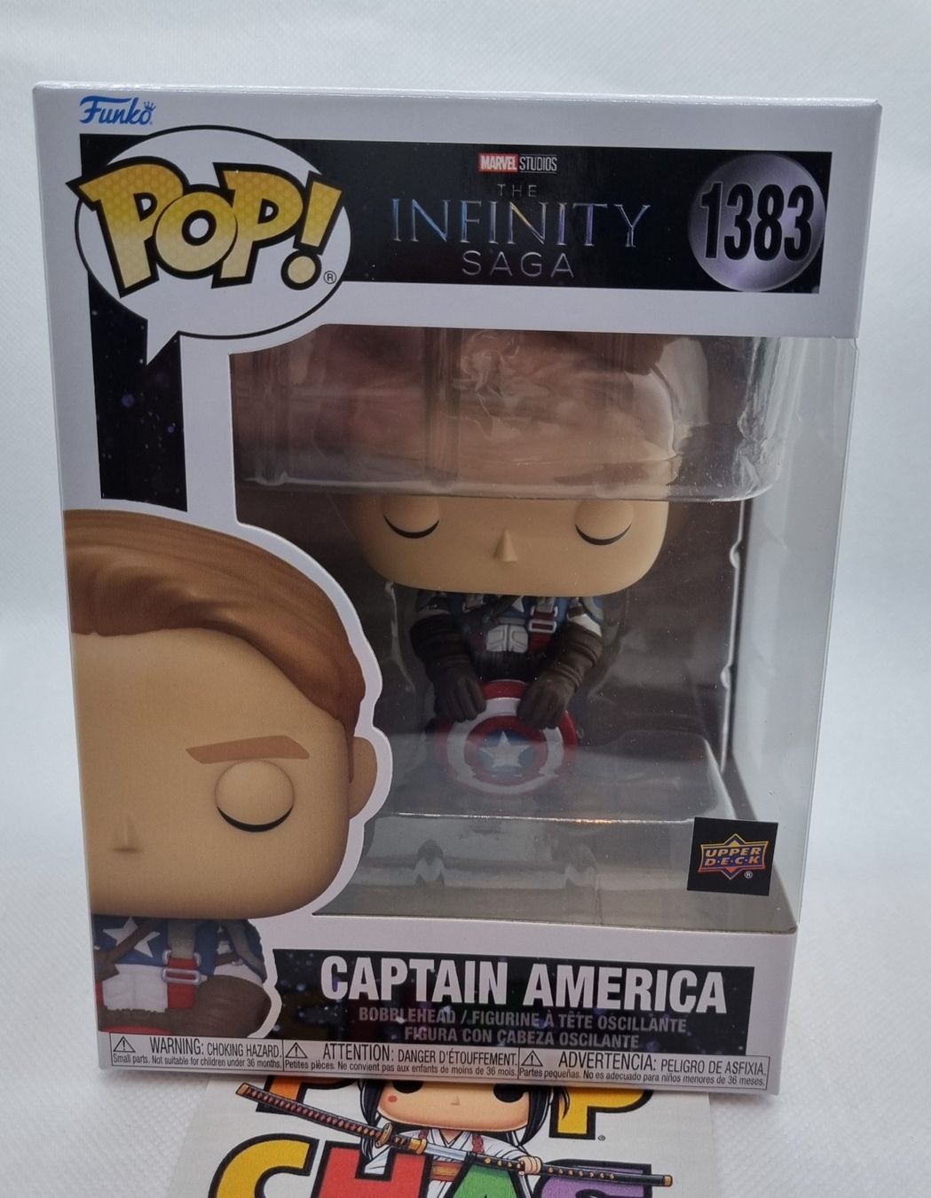 Funko Statuette: Funko POP! Infinity Saga - Captain America (Upper Deck) – Nuovo (secondo la descrizione) da Vernayaz venduto da fnkochase 1