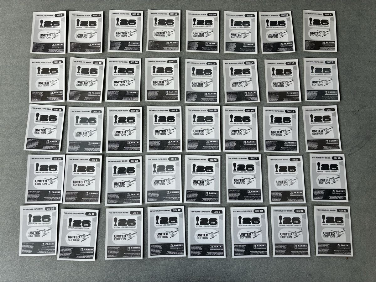 Panini Carte collezionabili: Panini WM Sticker 2026 Konvolut – Usato da Emmen venduto da paesu6 5