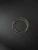 Armreif Set aus 3 Ringen silberfarben