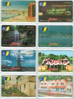 8 Telefonkarten Grenada