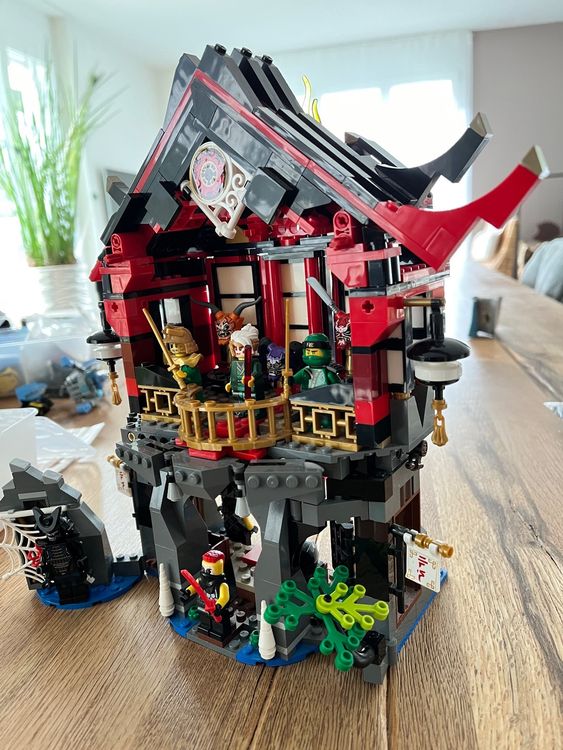 lego ninjago skelett tempel