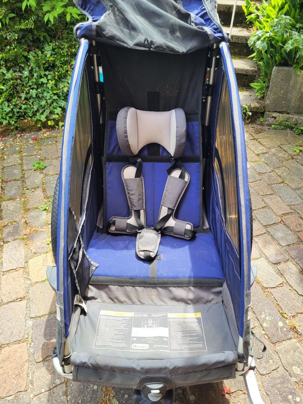 Qeridoo Anhänger: Kinderfahrradanhänger Qeridoo Sportrex 1 – Gebraucht aus Männedorf von John_M 3