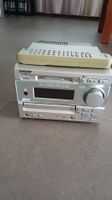 zu verkaufen, Sony Stereoanlage Silber CD, Tuner Md, funktio