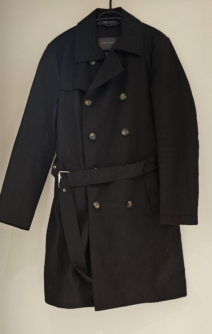 Zara Cappotti: ZARA Trenchcoat Schwarz Grösse M – Usato da Bad-Ragaz venduto da Joker731 2