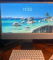 Apple iMac 24 M1 2021 16GB RAM 512GB  tastiera mouse