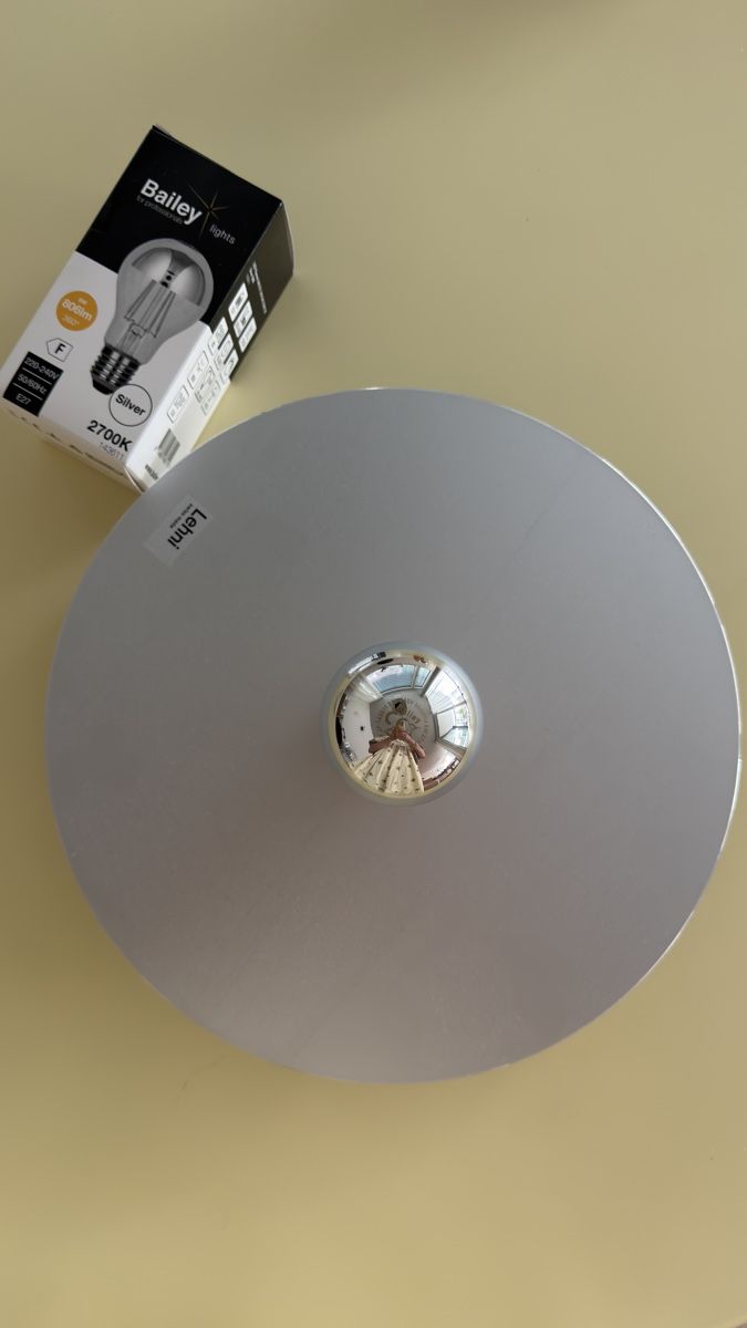 Lehni Lampadari & plafoniere: Lehni Wand-/Deckenleuchte, 30cm, eloxiert – Usato da Kreuzlingen venduto da Oblique