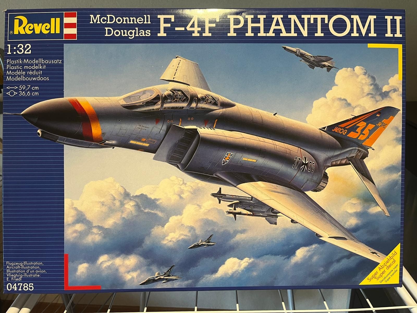 Revell Modellbausätze & Standmodelle: 1:32 F-4F Phantom II Revell – Neu (gemäss Beschreibung) aus Mollis von Oo1-Zuni