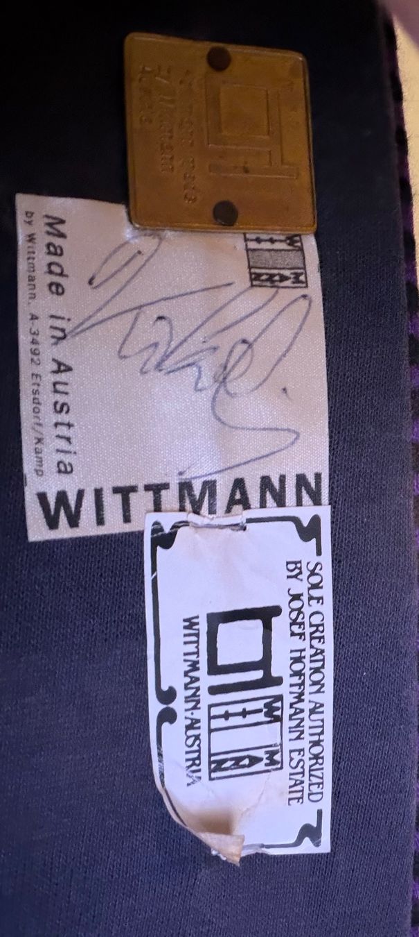 Wittmann Poltrone: Josef Hoffmann Koller Sessel Wittmann – Usato da zürich venduto da dmch94 5