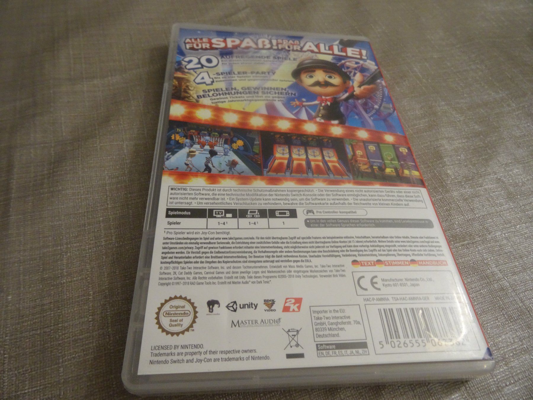 Nintendo Giochi: Carnival Games - Nintendo Switch – Usato da Olten venduto da Disc-Ausverkauf 2