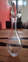 Elegante Glaskaraffe mit Stöpsel