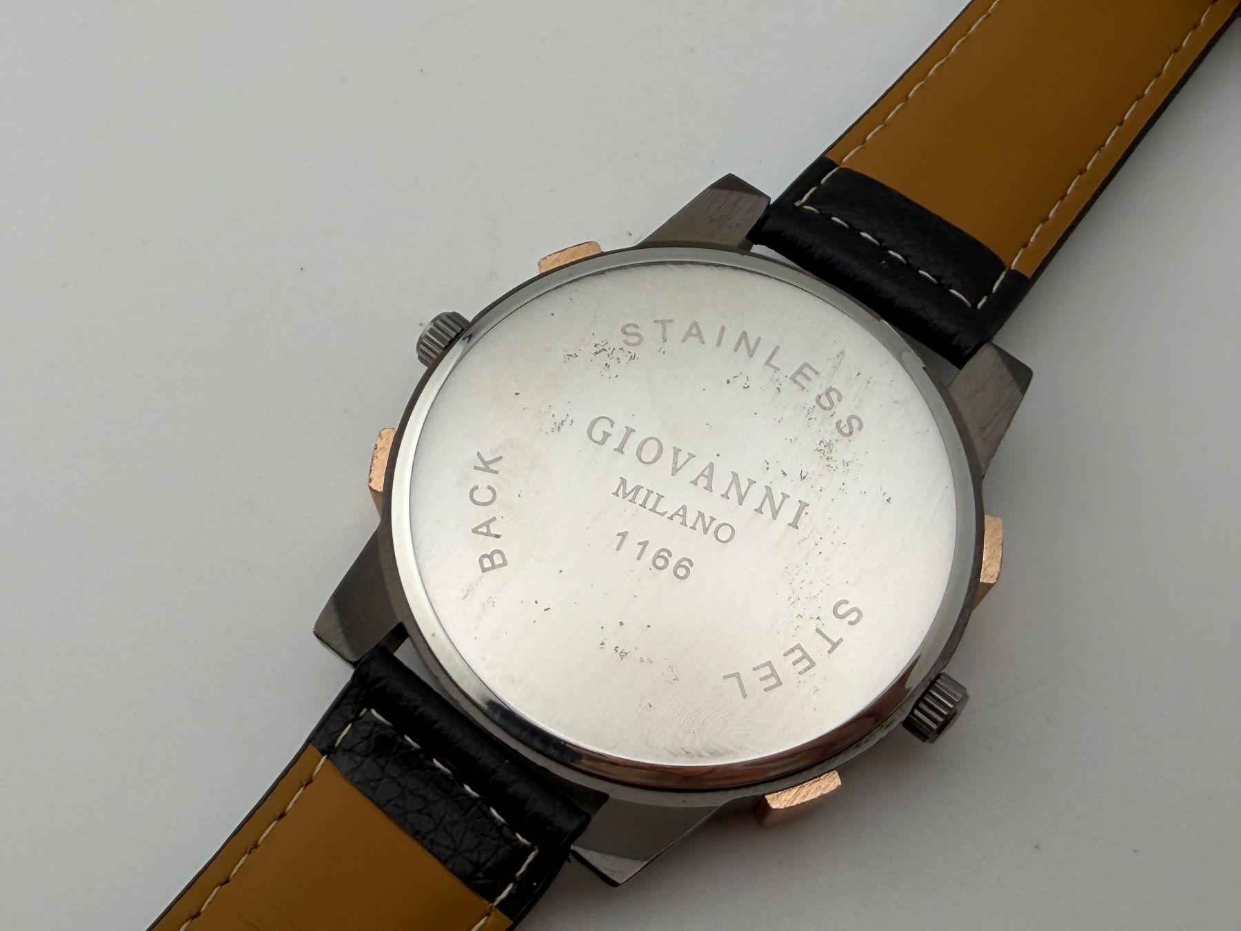 Orologi: GIOVANNI 53mm Herrenuhr läuft – Usato da Biel/Bienne venduto da MrP_WatchesBiel 4