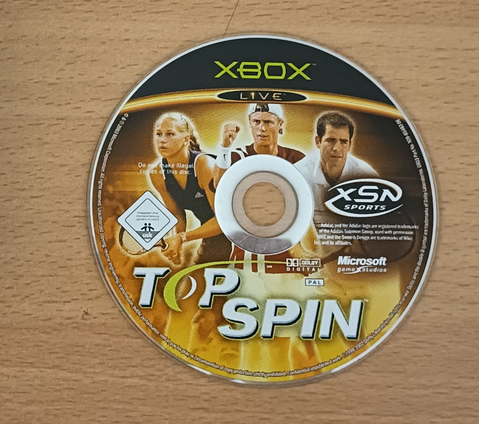 Spiele: Top Spin (Nur CD) | XBOX – Gebraucht aus Köniz von Gamecollect