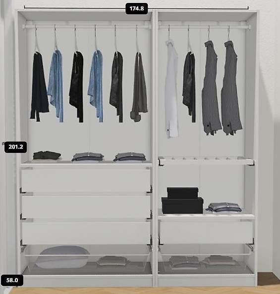 Schränke: Kleiderschrank PAX – Gebraucht aus Bern von Spabbeli 1