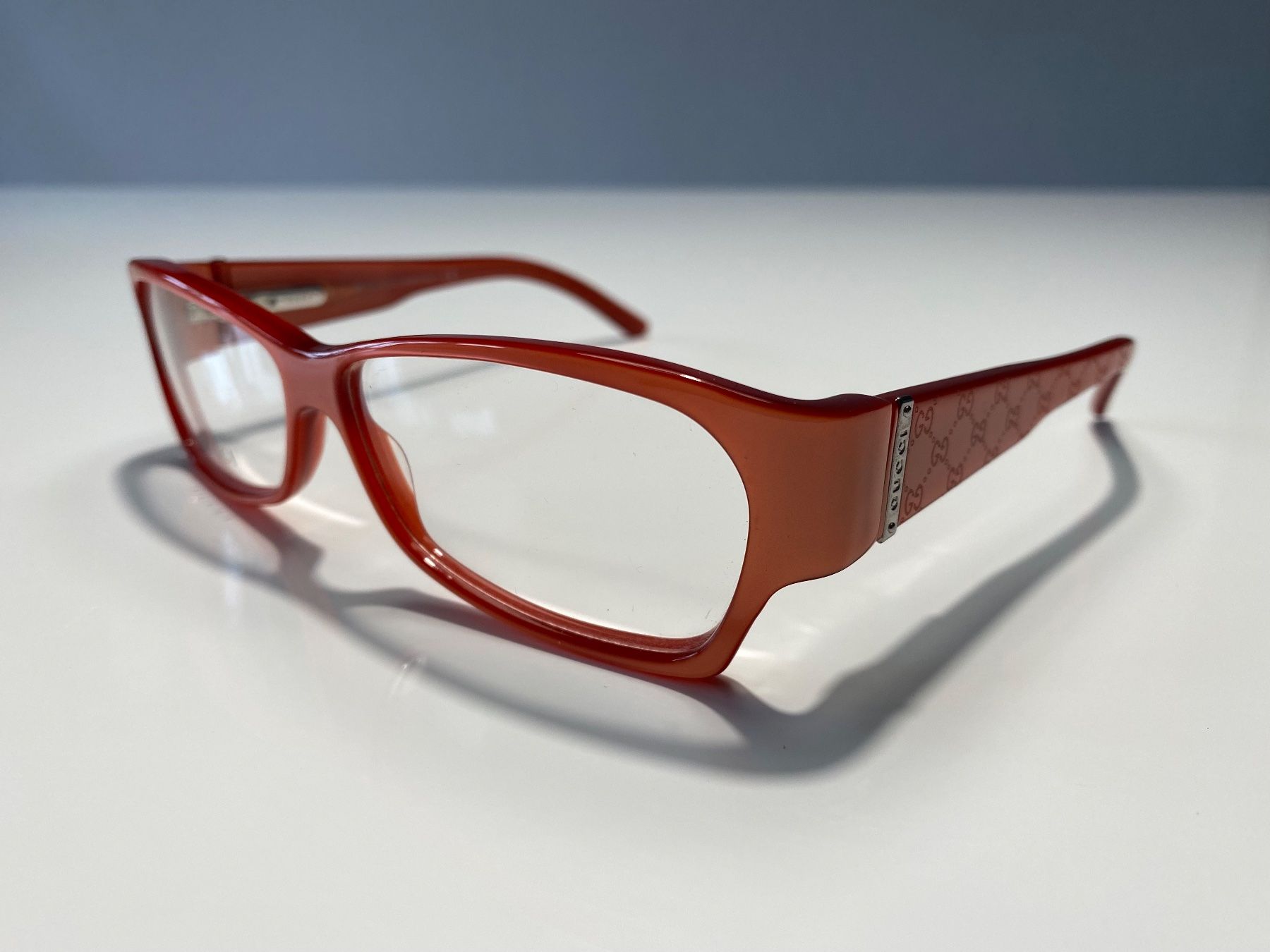 Gucci Occhiali & Lenti: Monture de lunettes Gucci Rouge – Nuovo (secondo la descrizione) da Bottens venduto da 2Lens 1