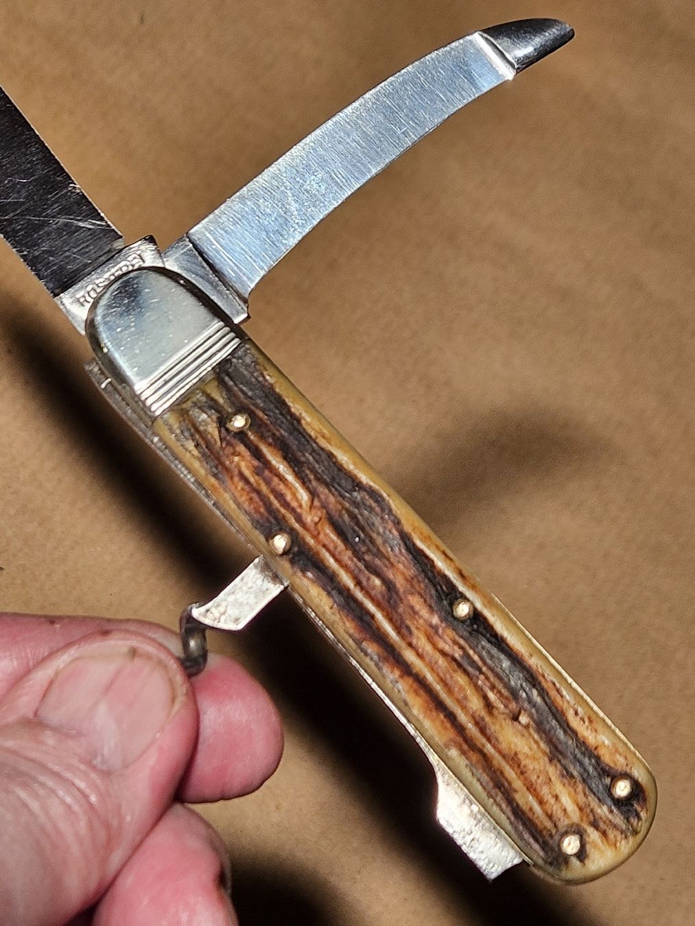 Hubertus Coltelli tascabile: HUBERTUS JAGD KLAPPMESSER ALT. – Nuovo (secondo la descrizione) da Maschwanden venduto da OliverM05