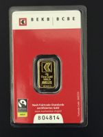 Goldbarren 2 g Kantonal Bank