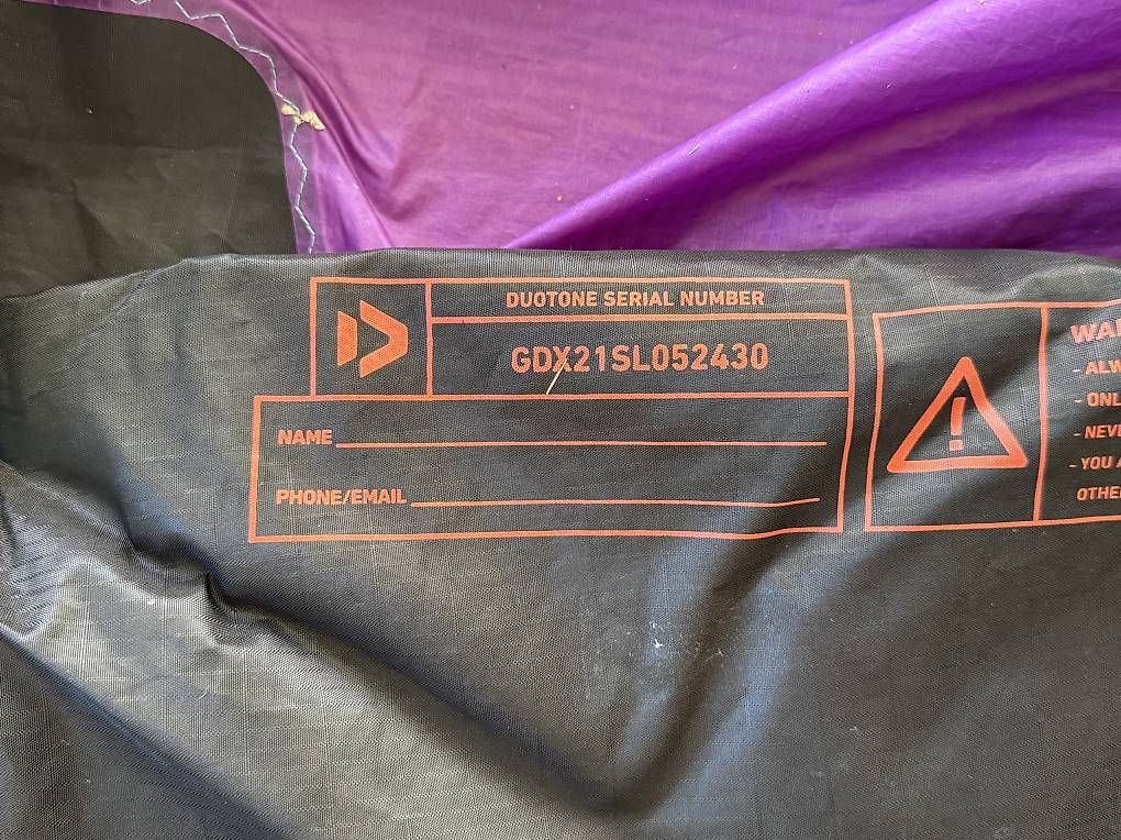 Kite: Slick Duotone 5.0 m2  – D'occasion à Conches par jpziegert 4