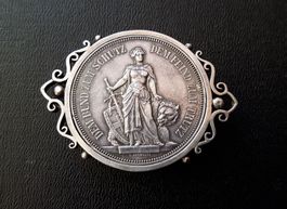 5.-Fr. EIDG. SCHÜTZEN-FEST BERN 1885 (Drehtaler) Brosche