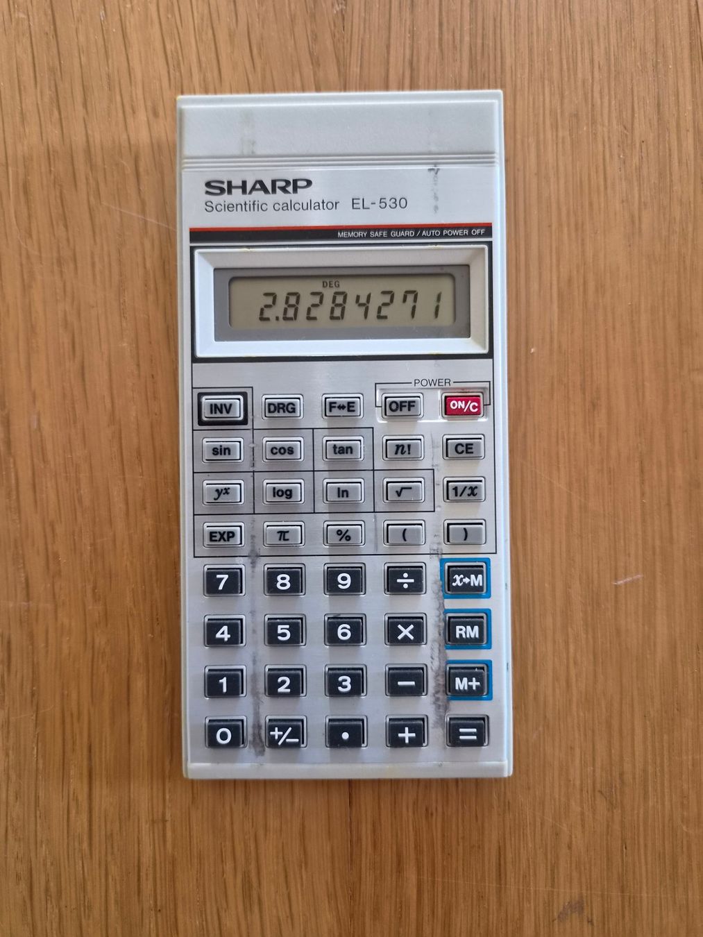 Sharp Calculatrices: Vintage Sharp Multifunktionsrechner EL-530 in original Case – D'occasion à Luzern par Bonus73 1