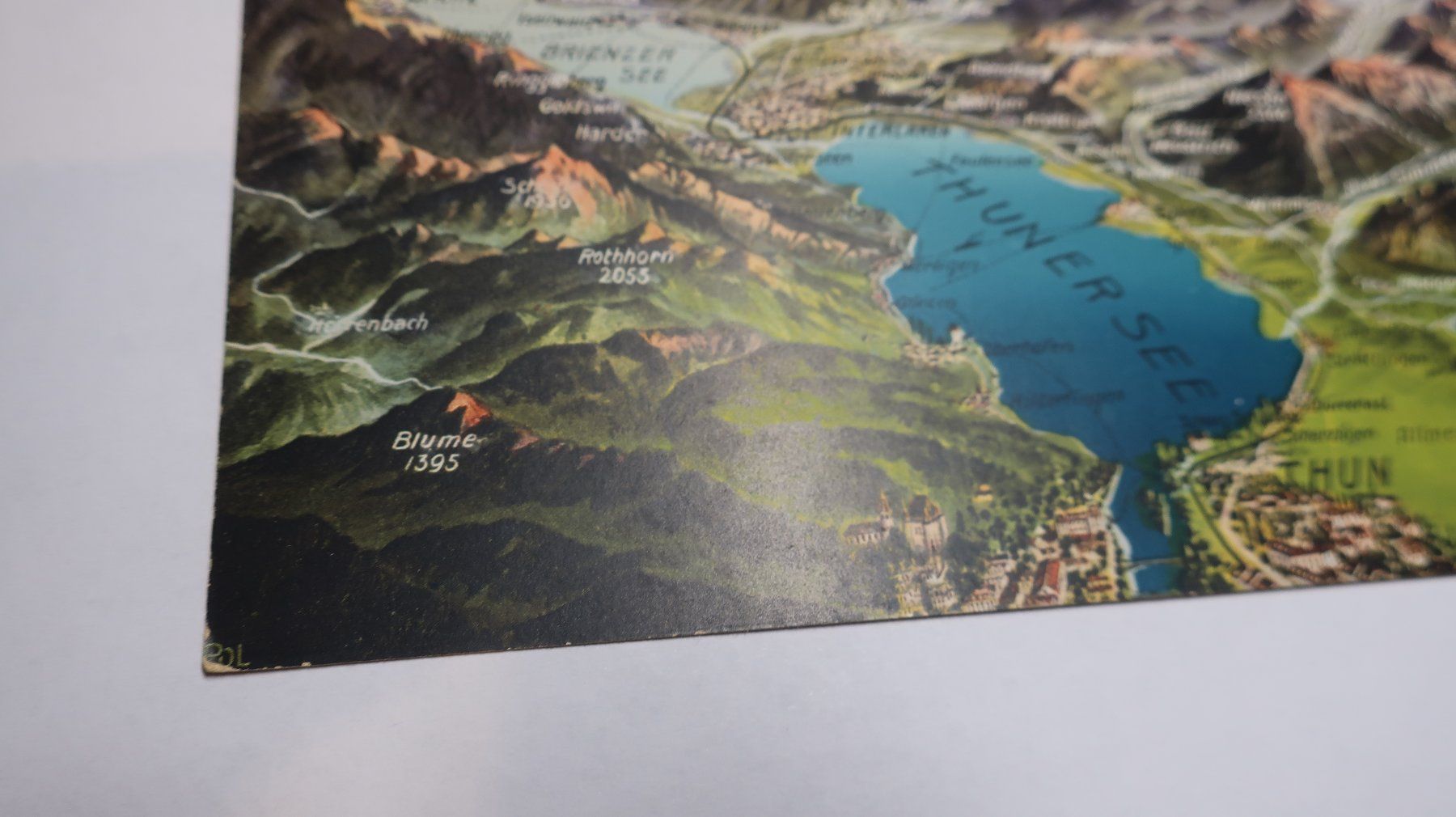 Ansichtskarten: Thuner See Thun Panorama – Gebraucht aus Cormoret von Pascalll2001 2