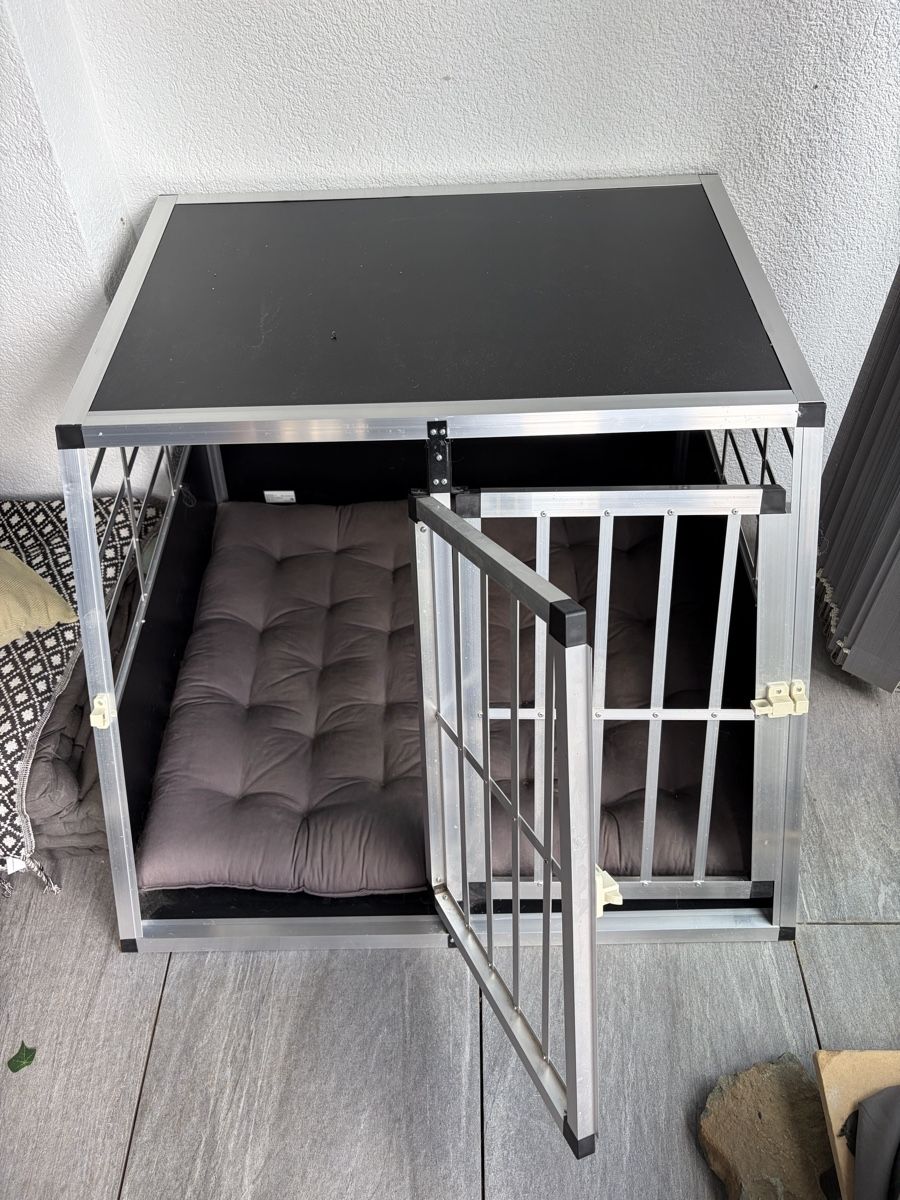 Gabbie, trasporto & Sicurezza: Hundebox Alu XL Juskys – Usato da Affoltern am Albis venduto da dcSwiss 1