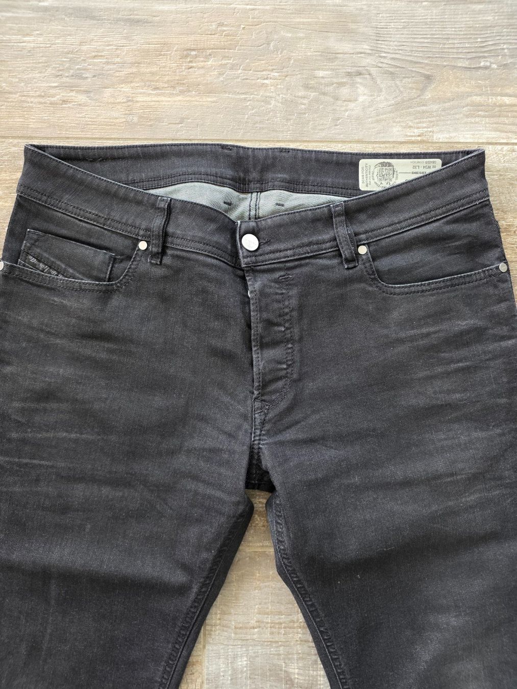 Diesel Jeans: Diesel Sleenker Jeans W34/L32 anthrazit – Usato da Dietlikon venduto da Bonamesa 3
