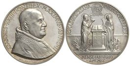 Rom, Johannes XXIII, Silbermedaille AN II (1960)