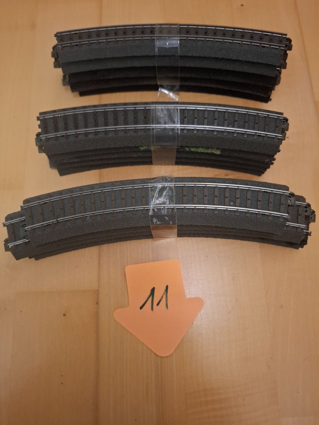 Märklin 10 x 2110 Gebogenes gleis K H0 OVP NEU (Neuf avec emballage d