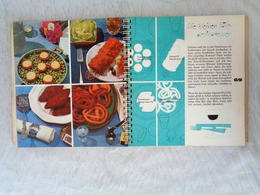 Gaumenfreuden mit Käse / Kochbuch 50er Jahre ab Fr. 14.- | Kaufen auf ...