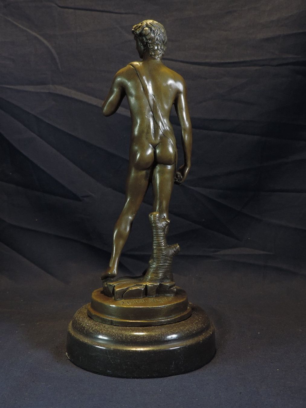 Sculture & Statue: Bronzefigur David von Michelangelo – Usato da Duggingen venduto da roterbambus 2