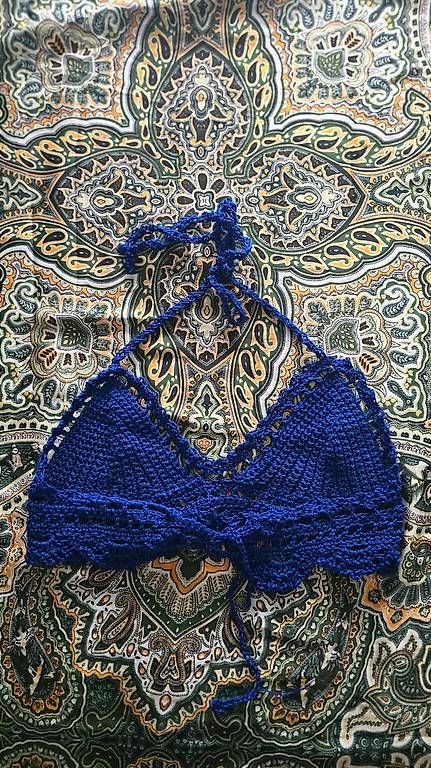Badekleider & Bikinis: Bikini bleu au crochet neuf taille M – Gebraucht aus Genève von cab_wkl8 1