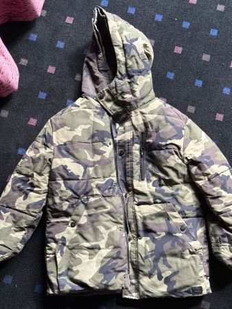 Winterjacke Camouflage, umkehrbar