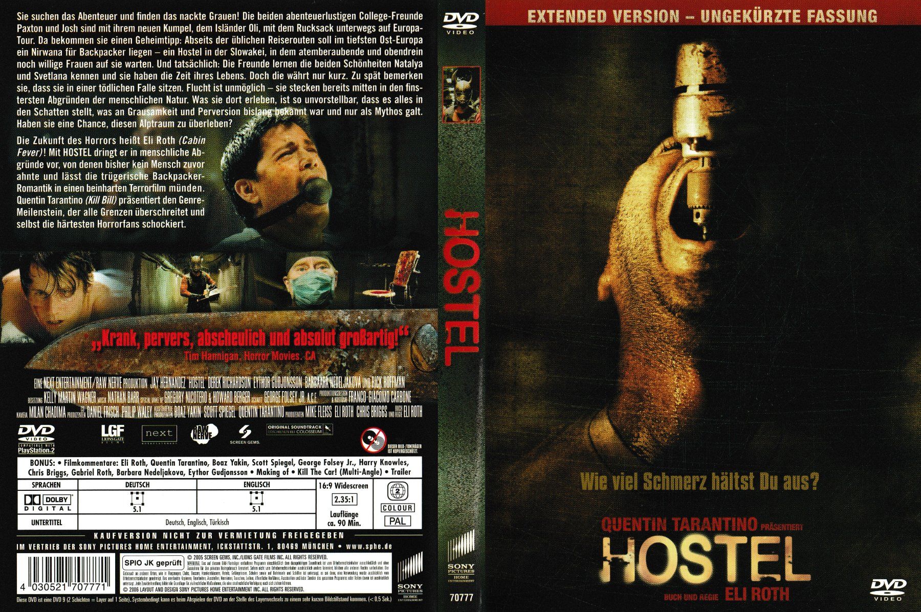Tous les DVDs: DVD - Hostel – D'occasion à Langnau am Albis par MediaRescuerKeLoX