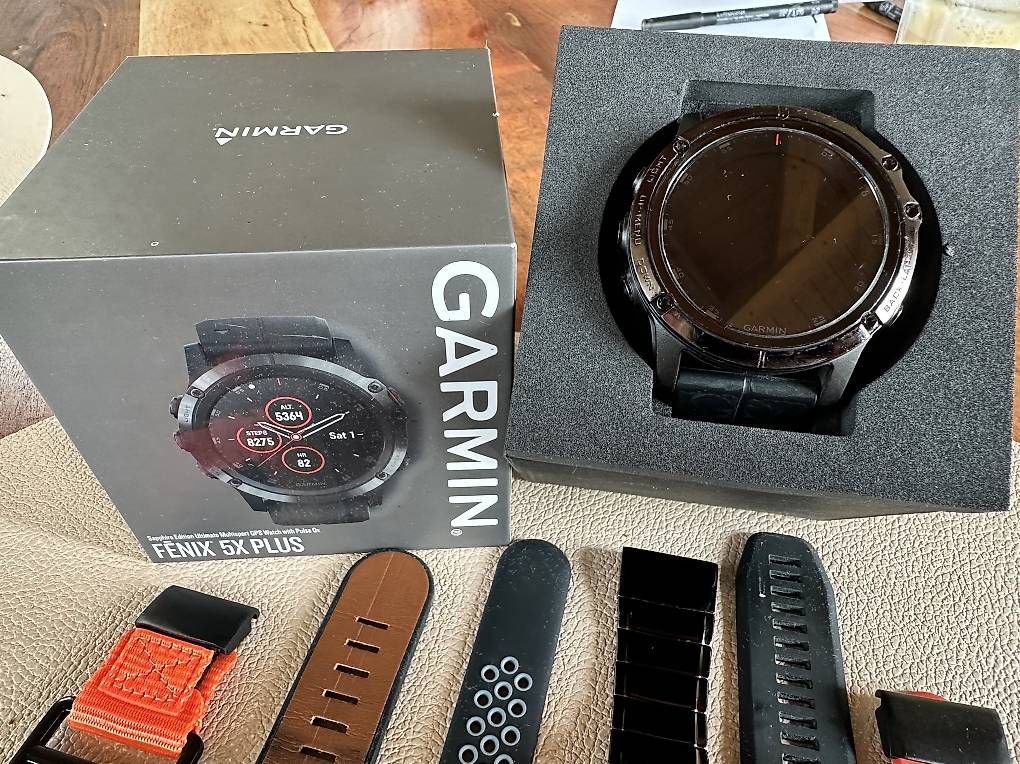 Smartwatch: Garmin Fnix 5X Plus Sapphire Edition – Usato da Gunzwil venduto da mhj_9lws 2